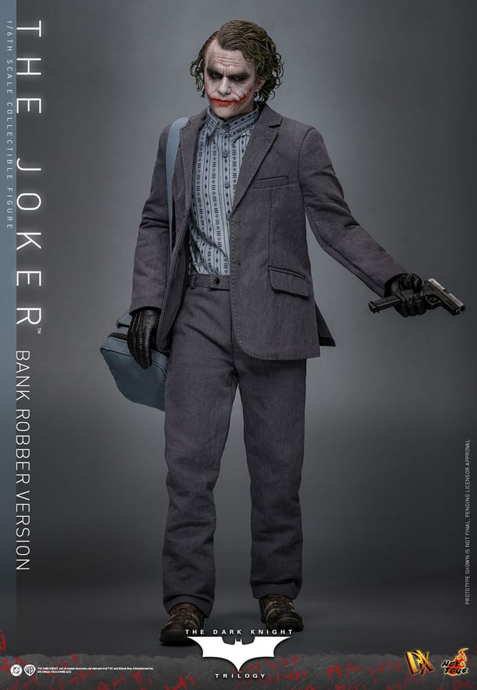 The Dark Knight DX Actionfigur 1/6 The Joker (Bank Robber Version) 30 cm