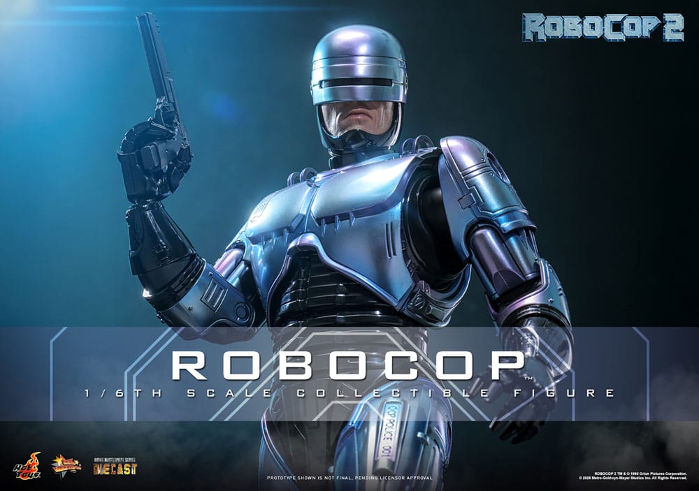 RoboCop 2 Movie Masterpiece Diecast Actionfigur 1/6 RoboCop 30 cm