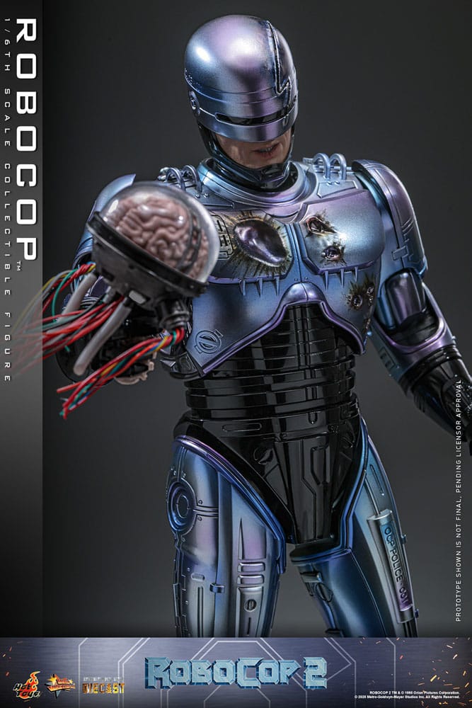 RoboCop 2 Movie Masterpiece Diecast Actionfigur 1/6 RoboCop 30 cm