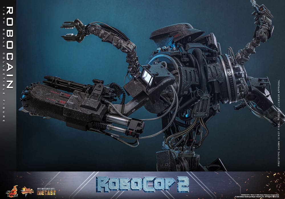 RoboCop 2 Movie Masterpiece Diecast Actionfigur 1/6 RoboCain 40 cm
