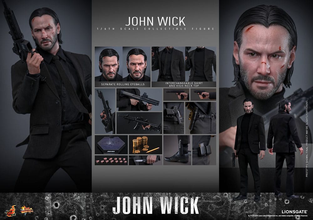 John Wick Movie Masterpiece Actionfigur 1/6 John Wick 31 cm