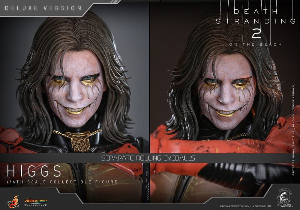 Death Stranding 2: On the Beach Videogame Masterpiece Actionfigur 1/6 Higgs (Deluxe Version) 33 cm