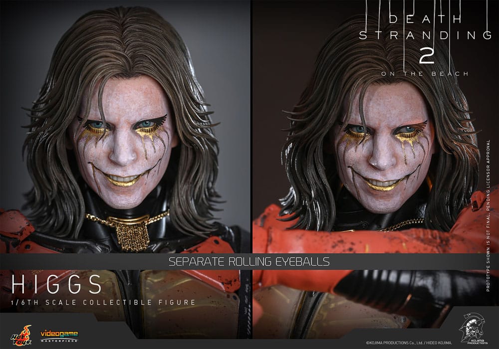 Death Stranding 2: On the Beach Videogame Masterpiece Actionfigur 1/6 Higgs 33 cm