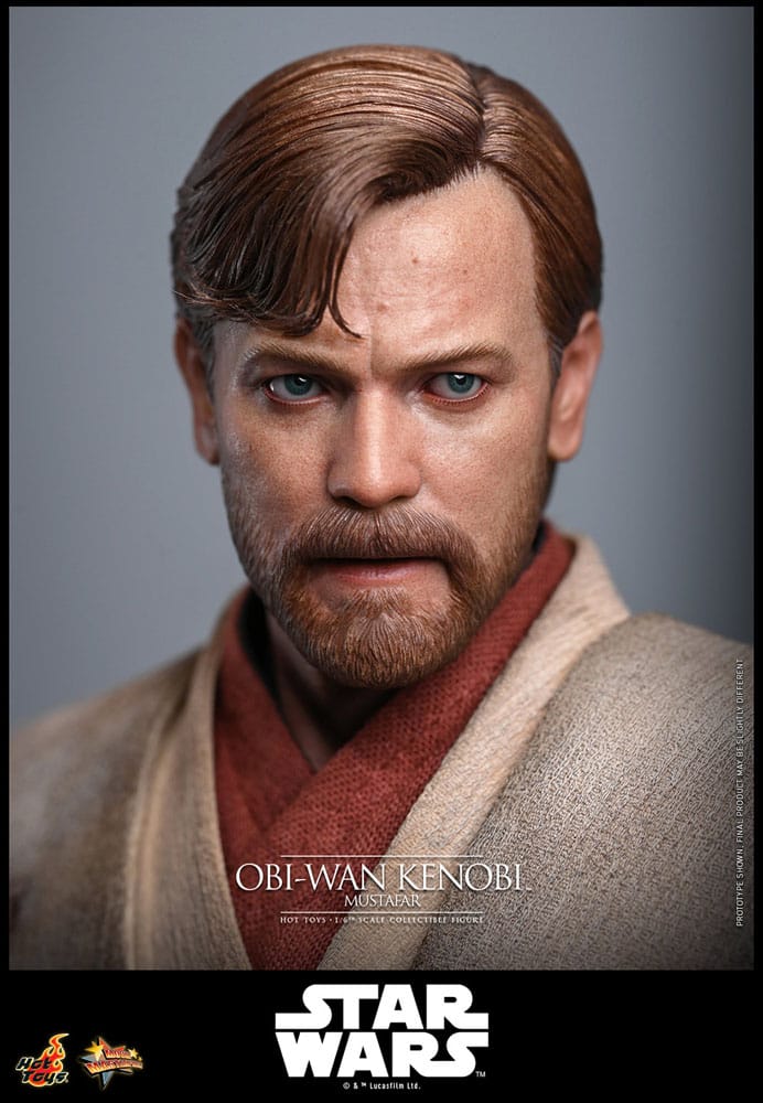 Star Wars: Episode III - Die Rache der Sith Movie Masterpiece Actionfigur 1/6 Obi-Wan Kenobi (Mustafar) 31 cm