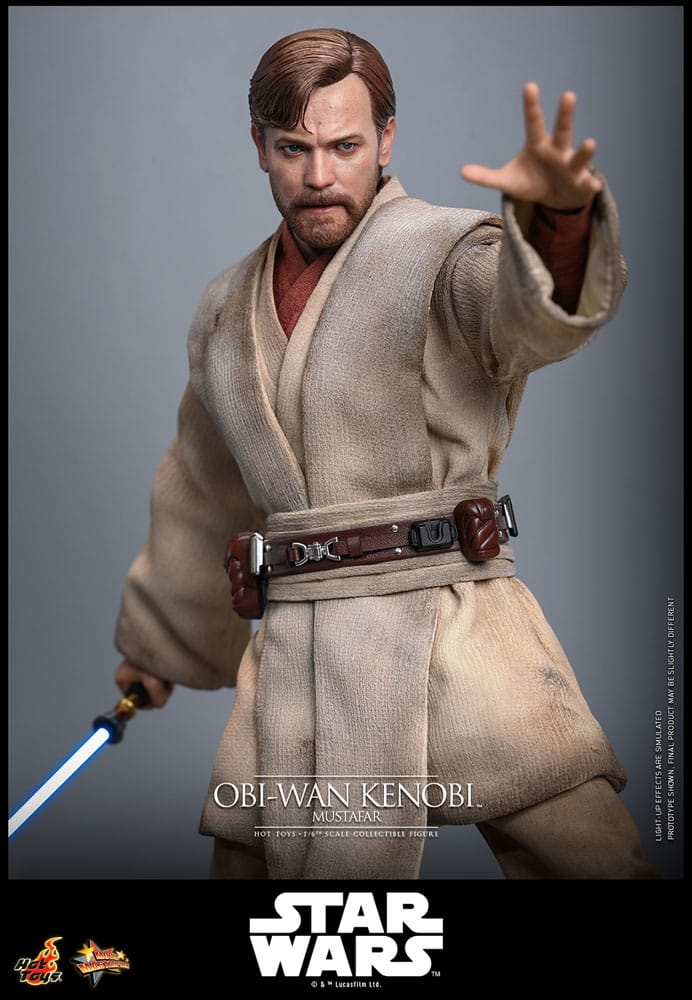 Star Wars: Episode III - Die Rache der Sith Movie Masterpiece Actionfigur 1/6 Obi-Wan Kenobi (Mustafar) 31 cm