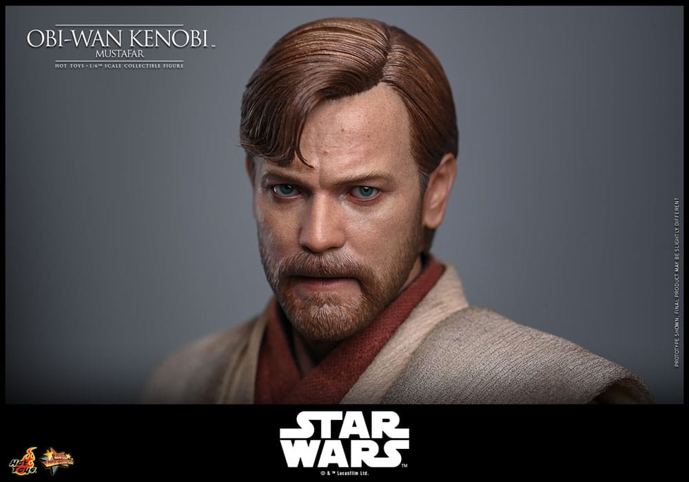 Star Wars: Episode III - Die Rache der Sith Movie Masterpiece Actionfigur 1/6 Obi-Wan Kenobi (Mustafar) 31 cm