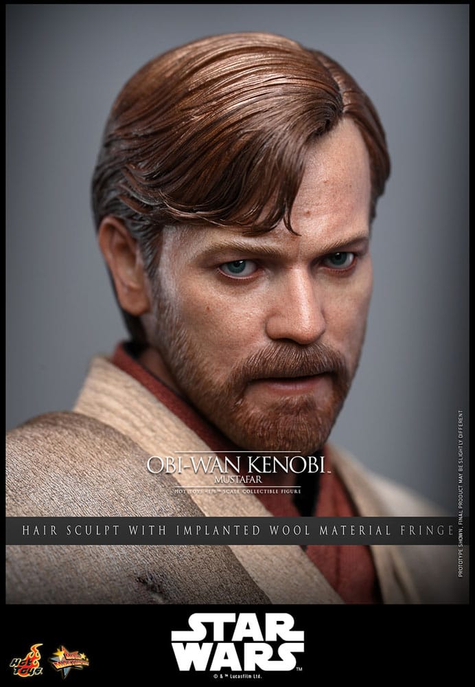 Star Wars: Episode III - Die Rache der Sith Movie Masterpiece Actionfigur 1/6 Obi-Wan Kenobi (Mustafar) 31 cm