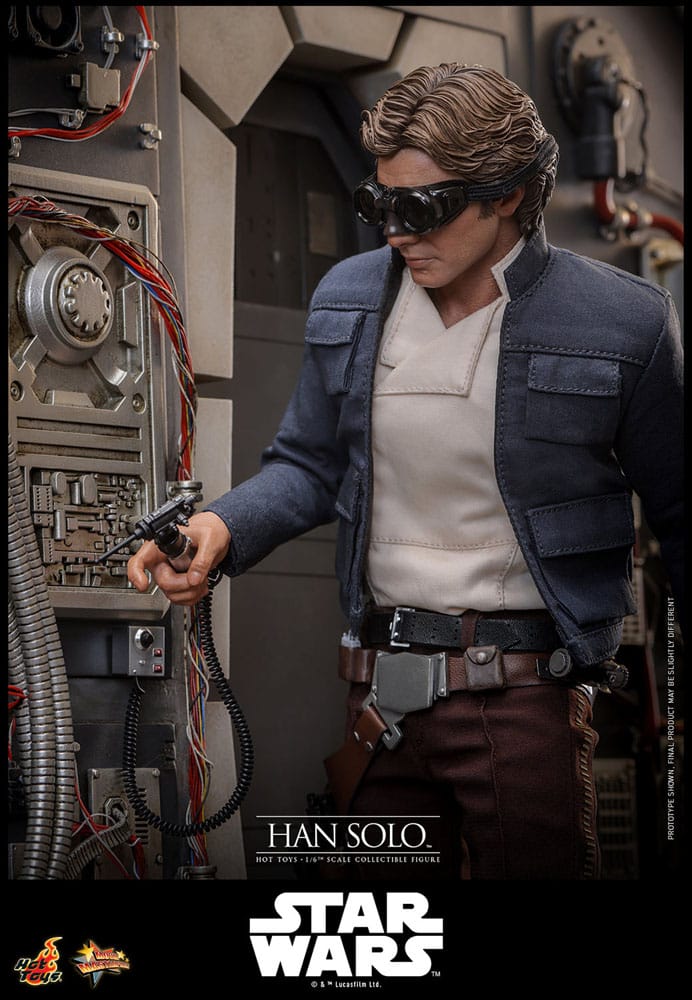 Star Wars Episode V Movie Masterpiece Actionfigur 1/6 Han Solo 31 cm