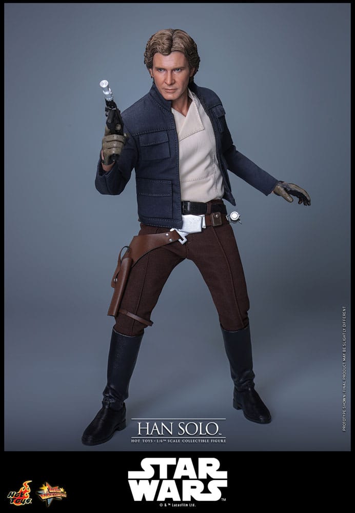 Star Wars Episode V Movie Masterpiece Actionfigur 1/6 Han Solo 31 cm