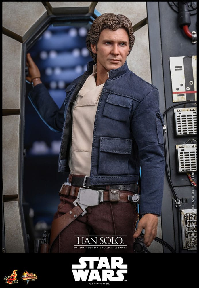 Star Wars Episode V Movie Masterpiece Actionfigur 1/6 Han Solo 31 cm