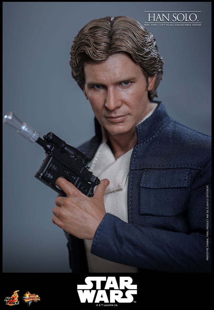 Star Wars Episode V Movie Masterpiece Actionfigur 1/6 Han Solo 31 cm