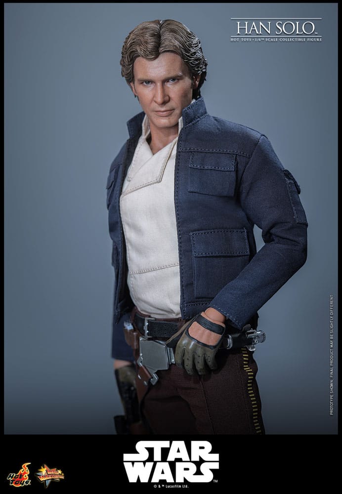 Star Wars Episode V Movie Masterpiece Actionfigur 1/6 Han Solo 31 cm