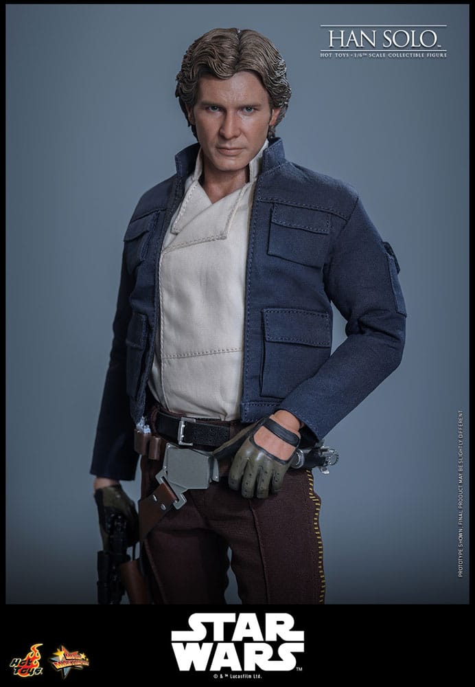 Star Wars Episode V Movie Masterpiece Actionfigur 1/6 Han Solo 31 cm