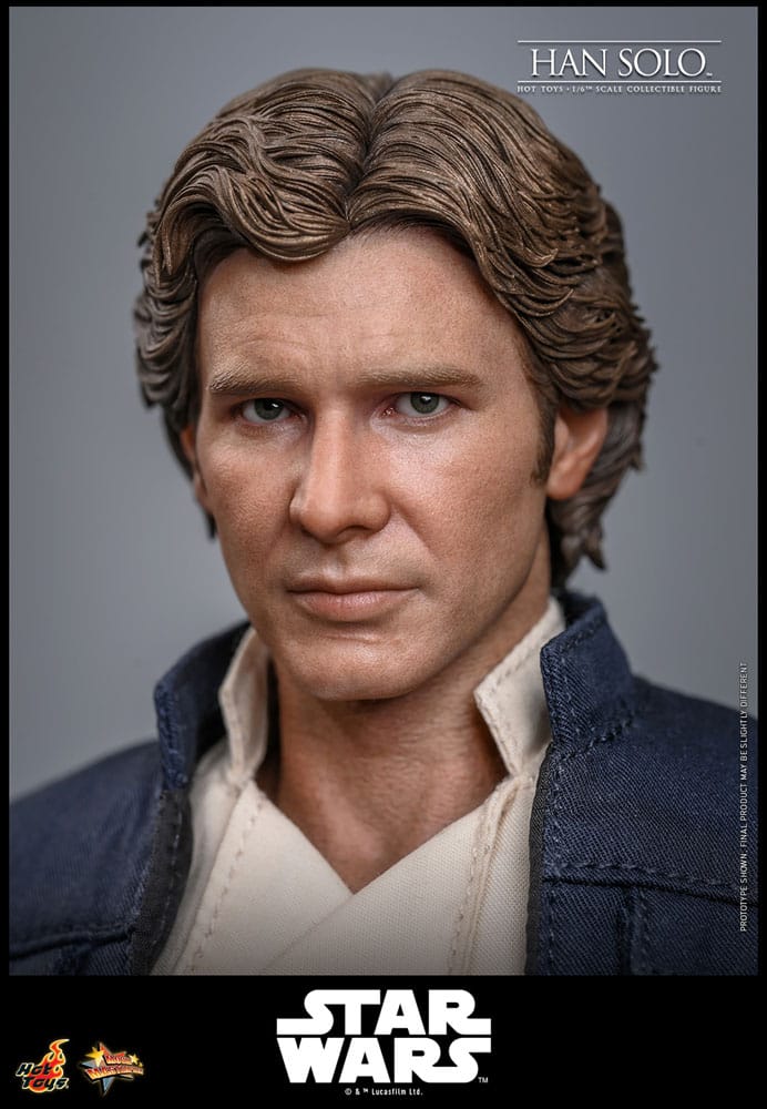 Star Wars Episode V Movie Masterpiece Actionfigur 1/6 Han Solo 31 cm