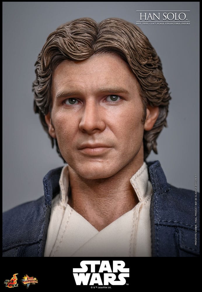 Star Wars Episode V Movie Masterpiece Actionfigur 1/6 Han Solo 31 cm