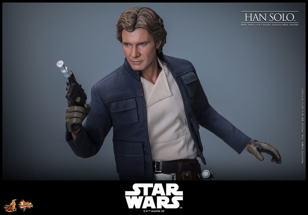 Star Wars Episode V Movie Masterpiece Actionfigur 1/6 Han Solo 31 cm
