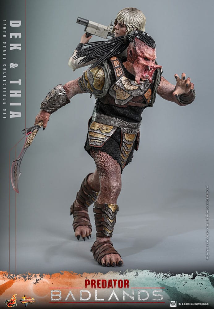 Predator: Badlands Movie Masterpiece Actionfigur 1/6 Dek & Thia 30 cm