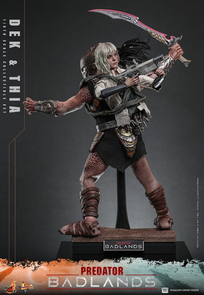 Predator: Badlands Movie Masterpiece Actionfigur 1/6 Dek & Thia 30 cm