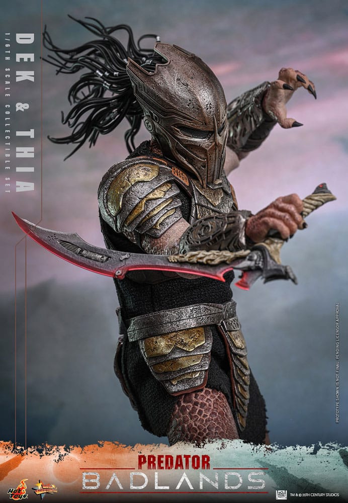Predator: Badlands Movie Masterpiece Actionfigur 1/6 Dek & Thia 30 cm