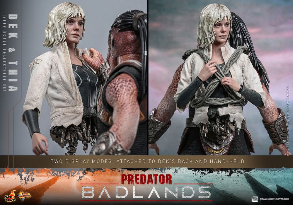 Predator: Badlands Movie Masterpiece Actionfigur 1/6 Dek & Thia 30 cm