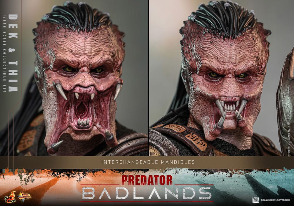 Predator: Badlands Movie Masterpiece Actionfigur 1/6 Dek & Thia 30 cm