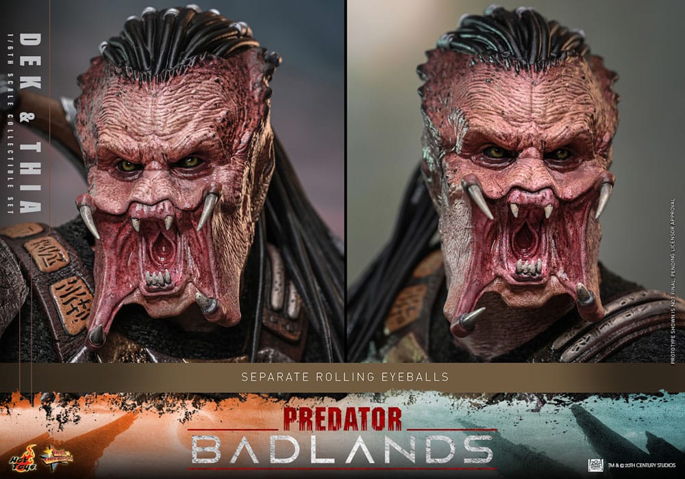 Predator: Badlands Movie Masterpiece Actionfigur 1/6 Dek & Thia 30 cm