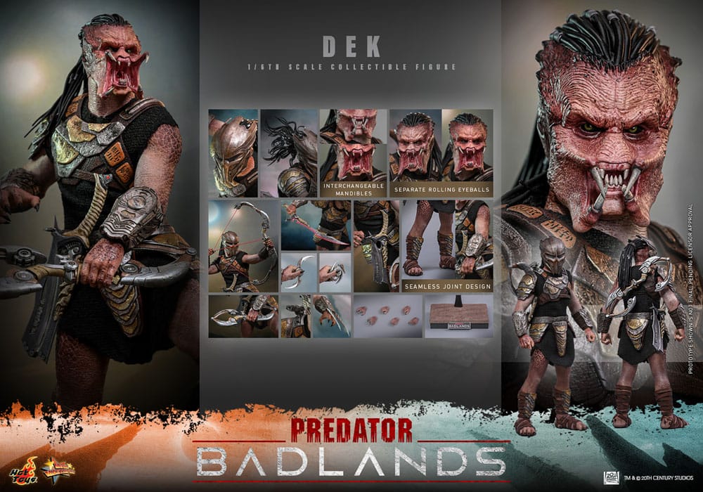 Predator: Badlands Movie Masterpiece Actionfigur 1/6 Dek 30 cm