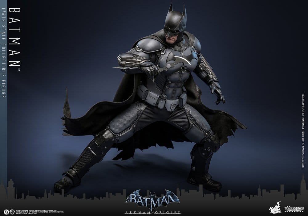 Batman Arkham Origins Videogame Masterpiece Actionfigur 1/6 Batman 33 cm