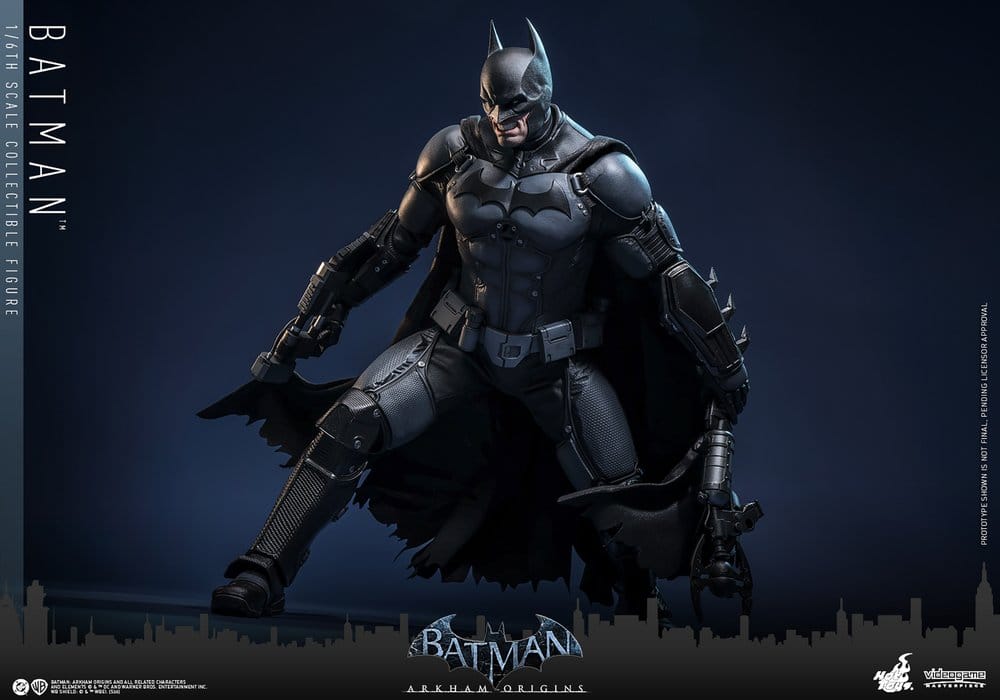 Batman Arkham Origins Videogame Masterpiece Actionfigur 1/6 Batman 33 cm