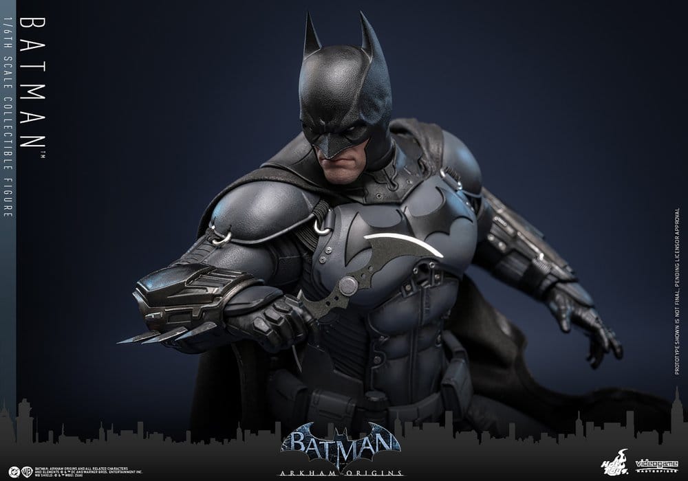 Batman Arkham Origins Videogame Masterpiece Actionfigur 1/6 Batman 33 cm