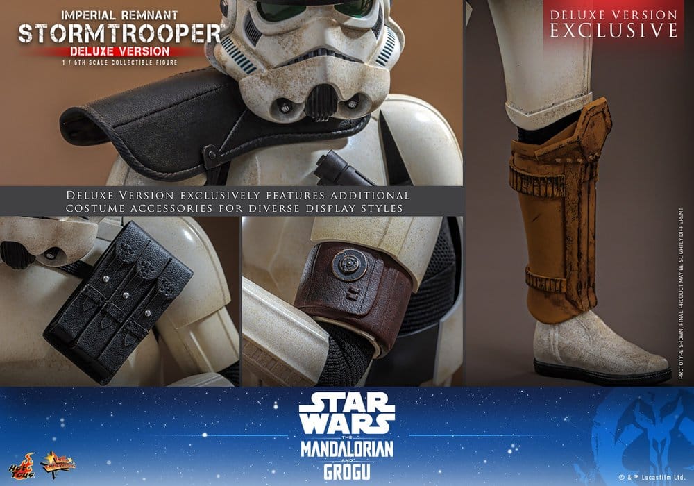 Star Wars: The Mandalorian & Grogu Movie Masterpiece Actionfigur 1/6 Imperial Remnant Stormtrooper (Deluxe Version) 30 cm