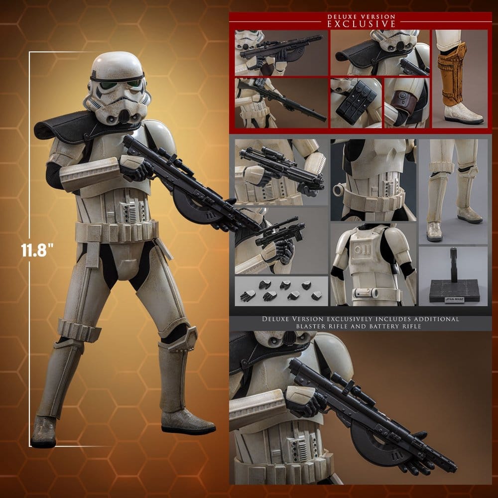 Star Wars: The Mandalorian & Grogu Movie Masterpiece Actionfigur 1/6 Imperial Remnant Stormtrooper (Deluxe Version) 30 cm