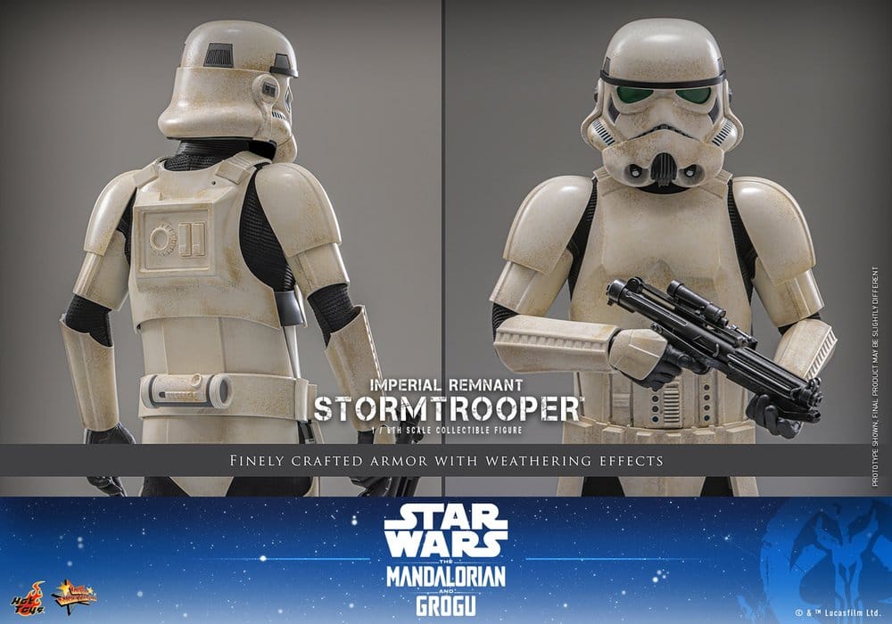 Star Wars: The Mandalorian & Grogu Movie Masterpiece Actionfigur 1/6 Imperial Remnant Stormtrooper 30 cm