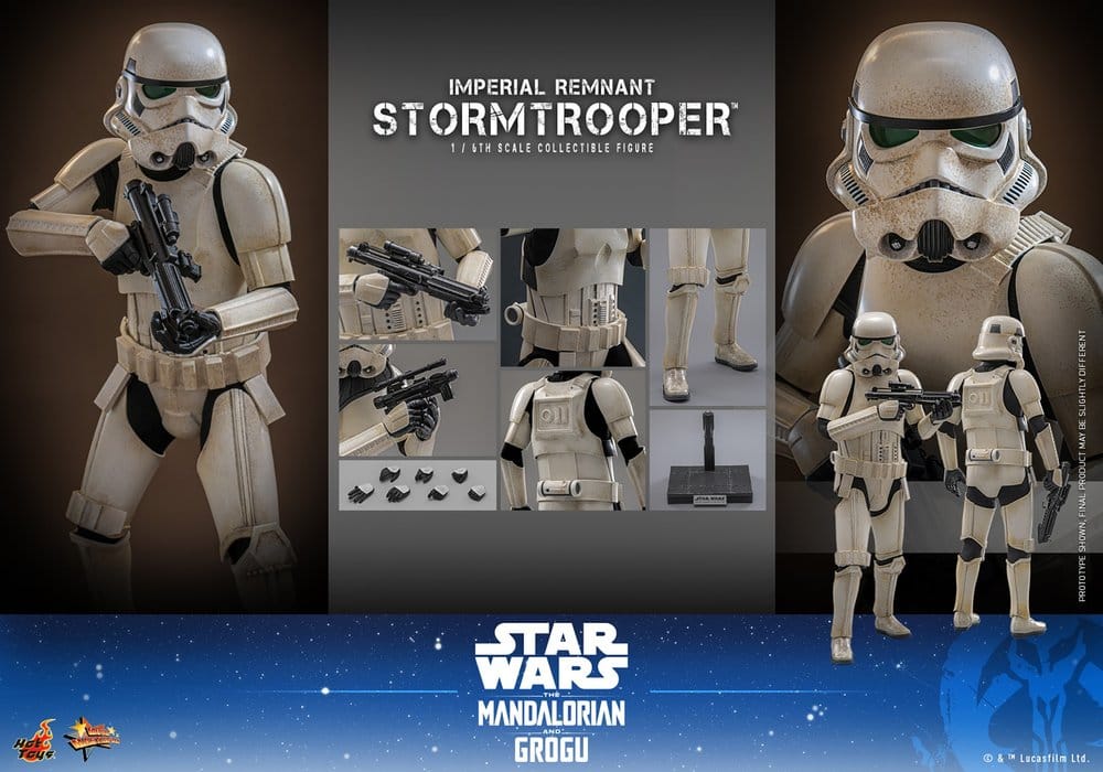 Star Wars: The Mandalorian & Grogu Movie Masterpiece Actionfigur 1/6 Imperial Remnant Stormtrooper 30 cm