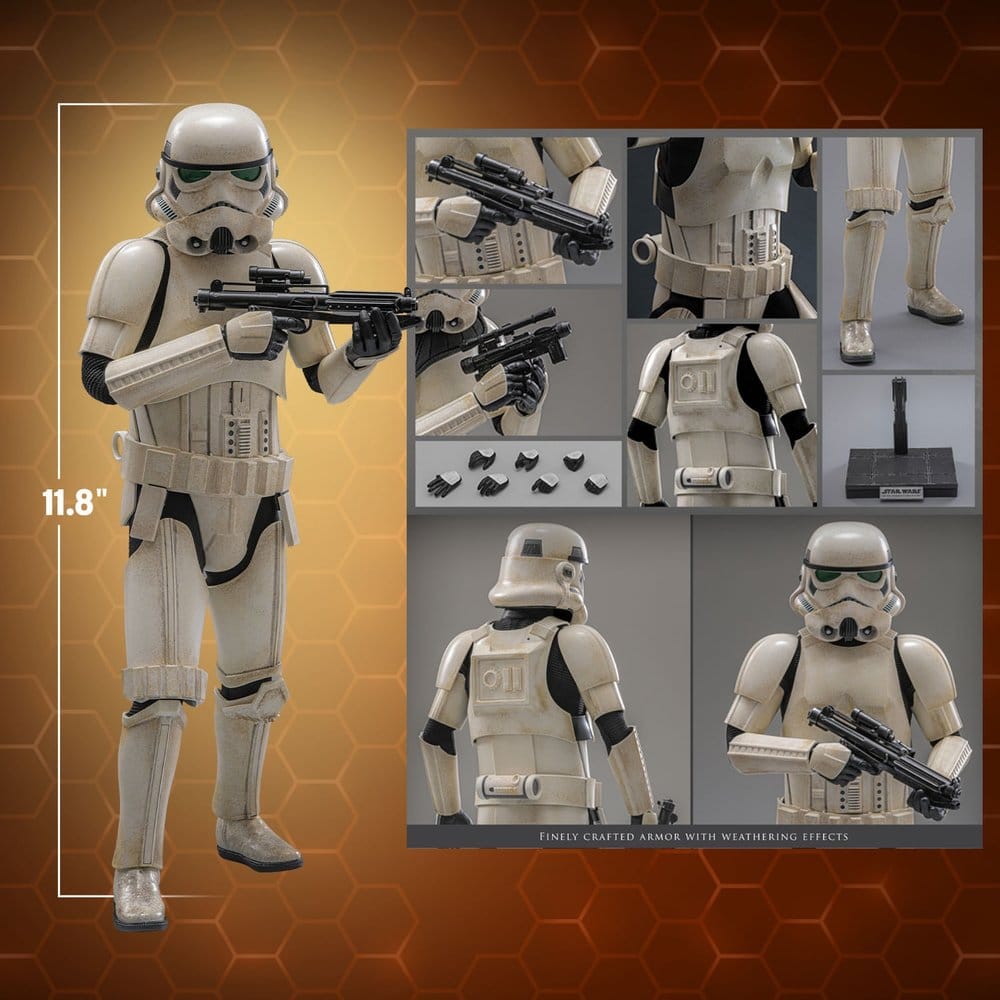 Star Wars: The Mandalorian & Grogu Movie Masterpiece Actionfigur 1/6 Imperial Remnant Stormtrooper 30 cm