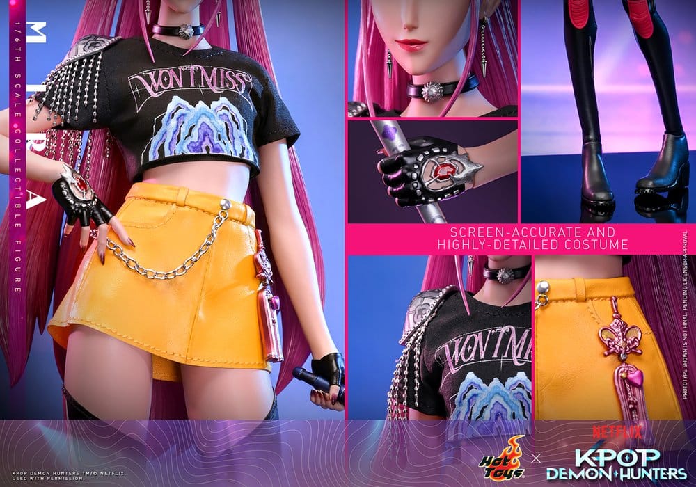 KPop Demon Hunters Actionfigur 1/6 Mira 28 cm