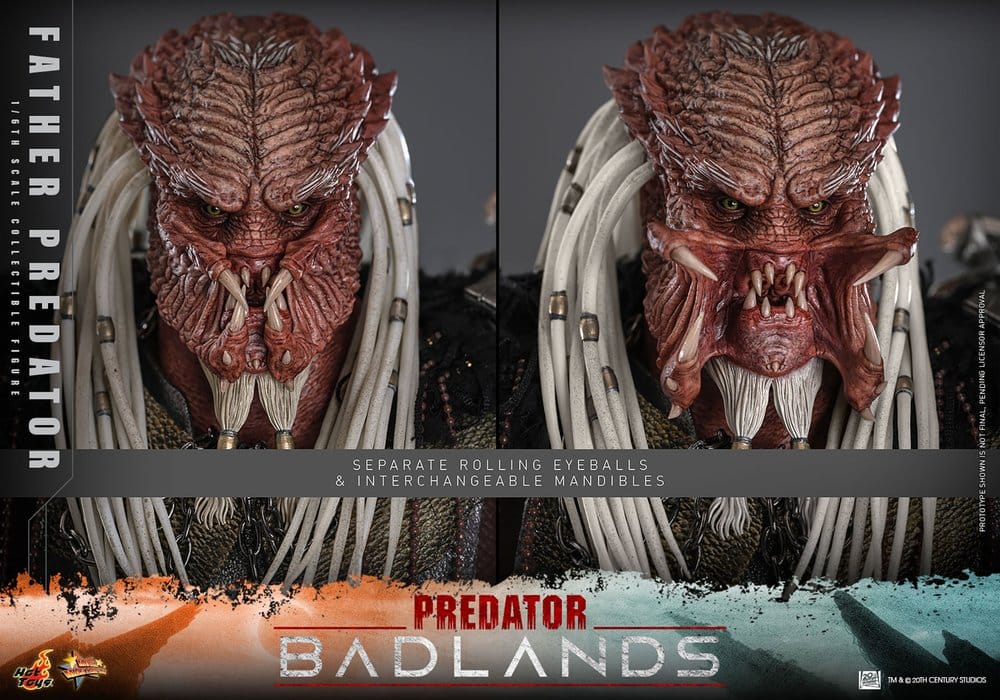 Predator: Badlands Movie Masterpiece Actionfigur 1/6 Njohrr 36 cm