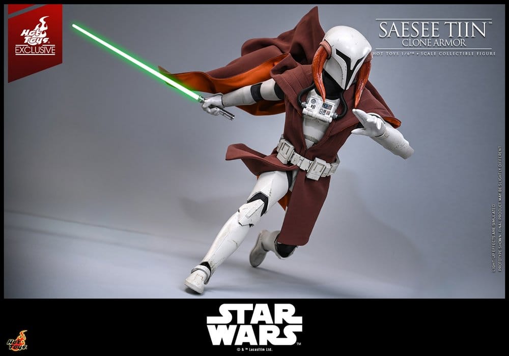 Star Wars: The Clone Wars Television Masterpiece Actionfigur 1/6 Saesee Tiin (Clone Armor) (Hot Toys Exclusive) 32 cm