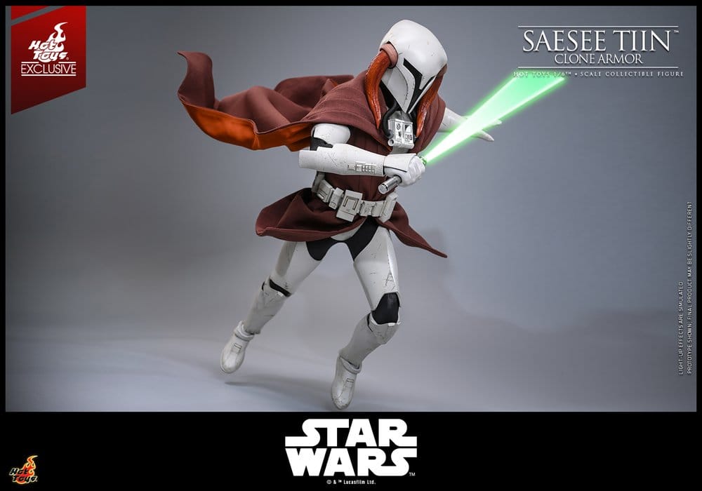 Star Wars: The Clone Wars Television Masterpiece Actionfigur 1/6 Saesee Tiin (Clone Armor) (Hot Toys Exclusive) 32 cm