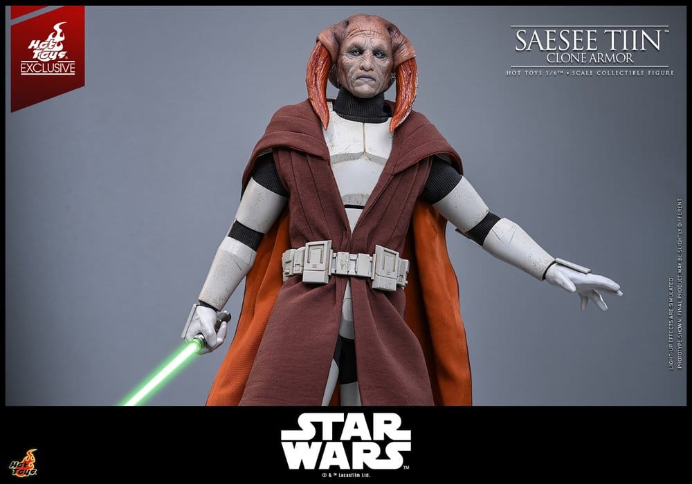 Star Wars: The Clone Wars Television Masterpiece Actionfigur 1/6 Saesee Tiin (Clone Armor) (Hot Toys Exclusive) 32 cm