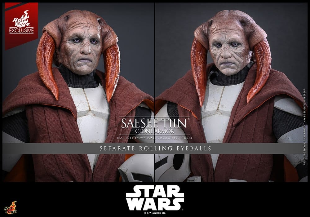 Star Wars: The Clone Wars Television Masterpiece Actionfigur 1/6 Saesee Tiin (Clone Armor) (Hot Toys Exclusive) 32 cm
