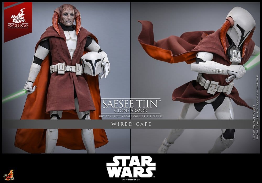Star Wars: The Clone Wars Television Masterpiece Actionfigur 1/6 Saesee Tiin (Clone Armor) (Hot Toys Exclusive) 32 cm