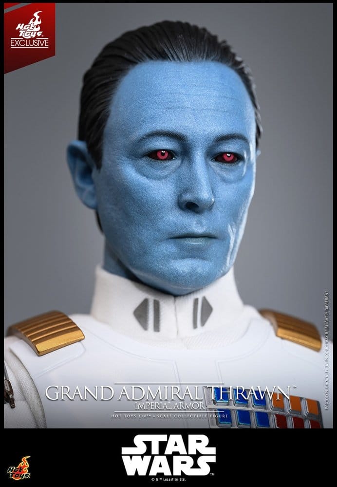 Star Wars: Rebels Television Masterpiece Actionfigur 1/6 Grand Admiral Thrawn (Imperial Armor) Hot Toys Exclusive 32 cm