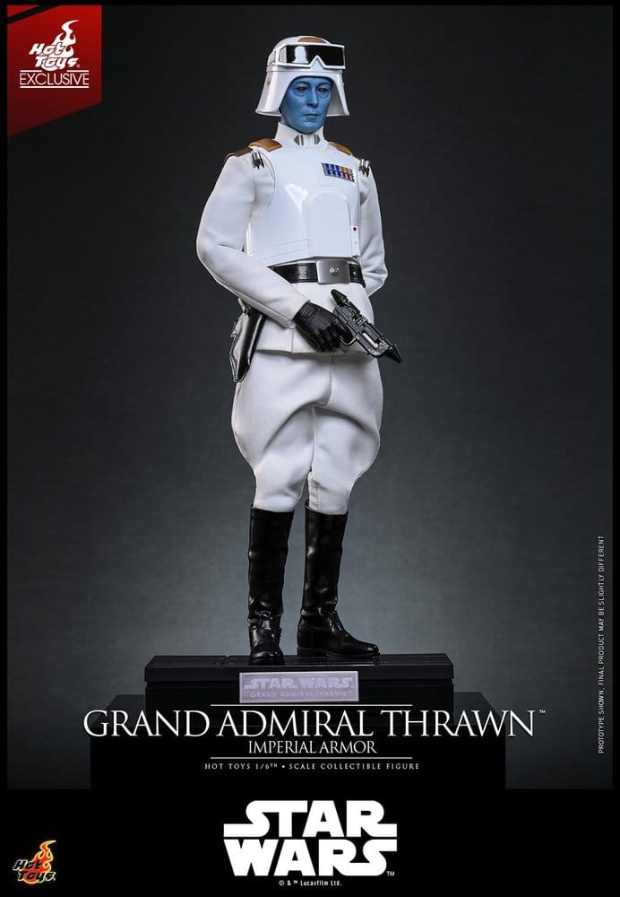 Star Wars: Rebels Television Masterpiece Actionfigur 1/6 Grand Admiral Thrawn (Imperial Armor) Hot Toys Exclusive 32 cm