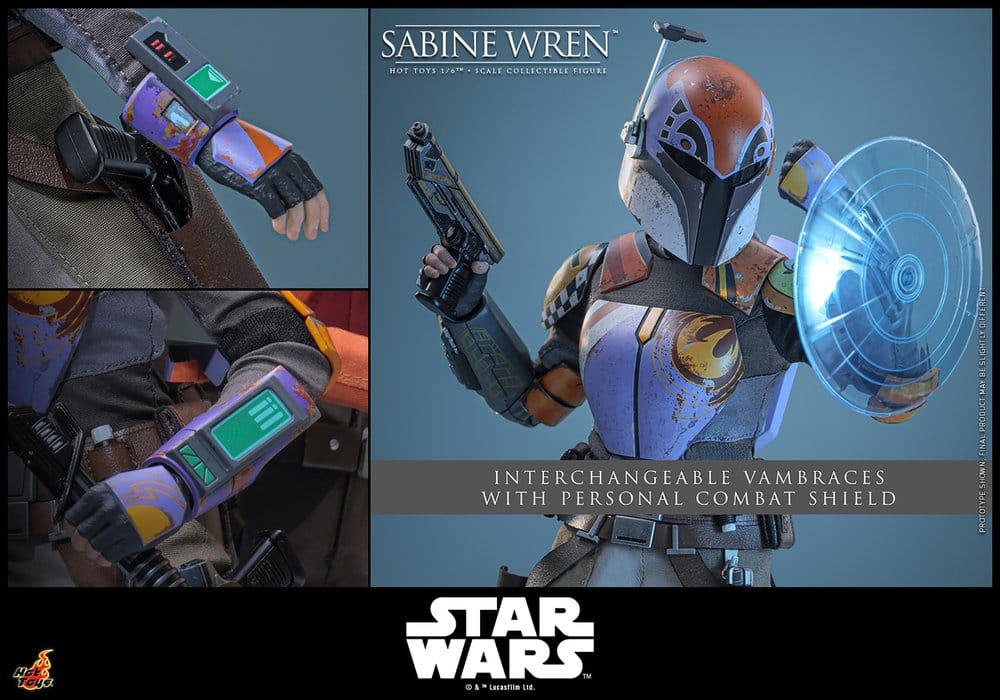 Star Wars: Rebels Television Masterpiece Actionfigur 1/6 Sabine Wren 29 cm