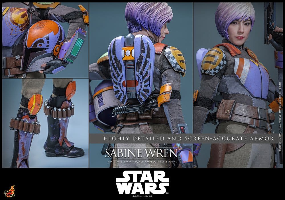 Star Wars: Rebels Television Masterpiece Actionfigur 1/6 Sabine Wren 29 cm