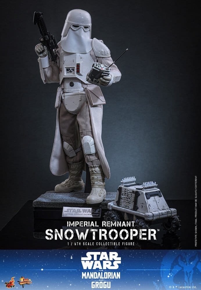 Star Wars: The Mandalorian & Grogu Movie Masterpiece Actionfigur 1/6 Imperial Remnant Snowtrooper 30 cm