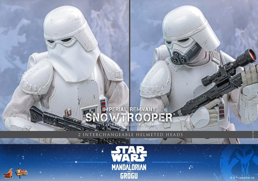 Star Wars: The Mandalorian & Grogu Movie Masterpiece Actionfigur 1/6 Imperial Remnant Snowtrooper 30 cm