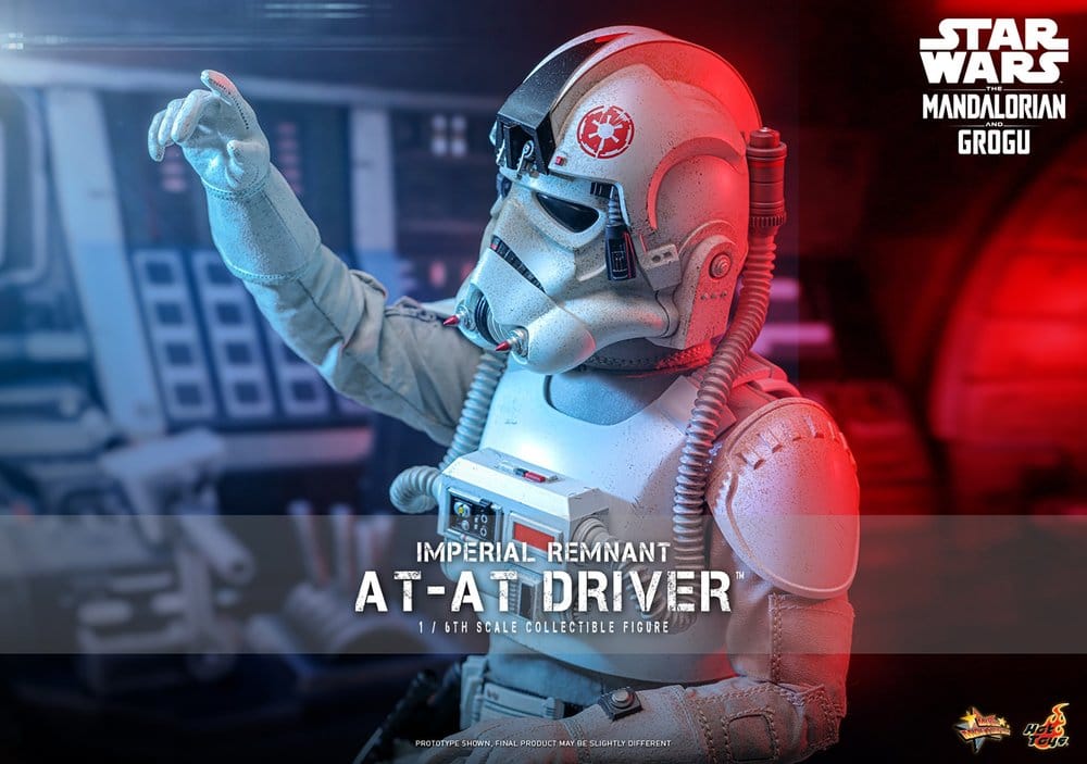 Star Wars Movie Masterpiece Actionfigur 1/6 Imperial Remnant AT-AT Driver 30 cm