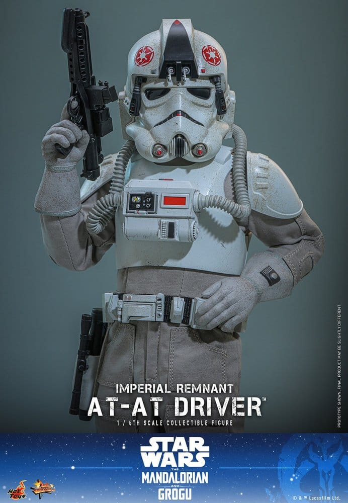 Star Wars Movie Masterpiece Actionfigur 1/6 Imperial Remnant AT-AT Driver 30 cm